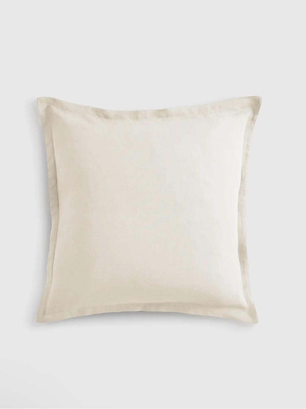 Quince European Linen Euro  Sham in IVORY 53